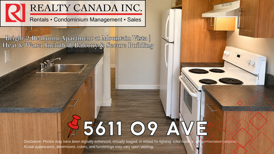 ChatGPT Image Jul 17, 2026, 07_23_30 PM_07172026 (PN0934) Spacious 2-Bedroom with Balcony/Patio - Heat & Water Included at Mountain Vista, Edson
