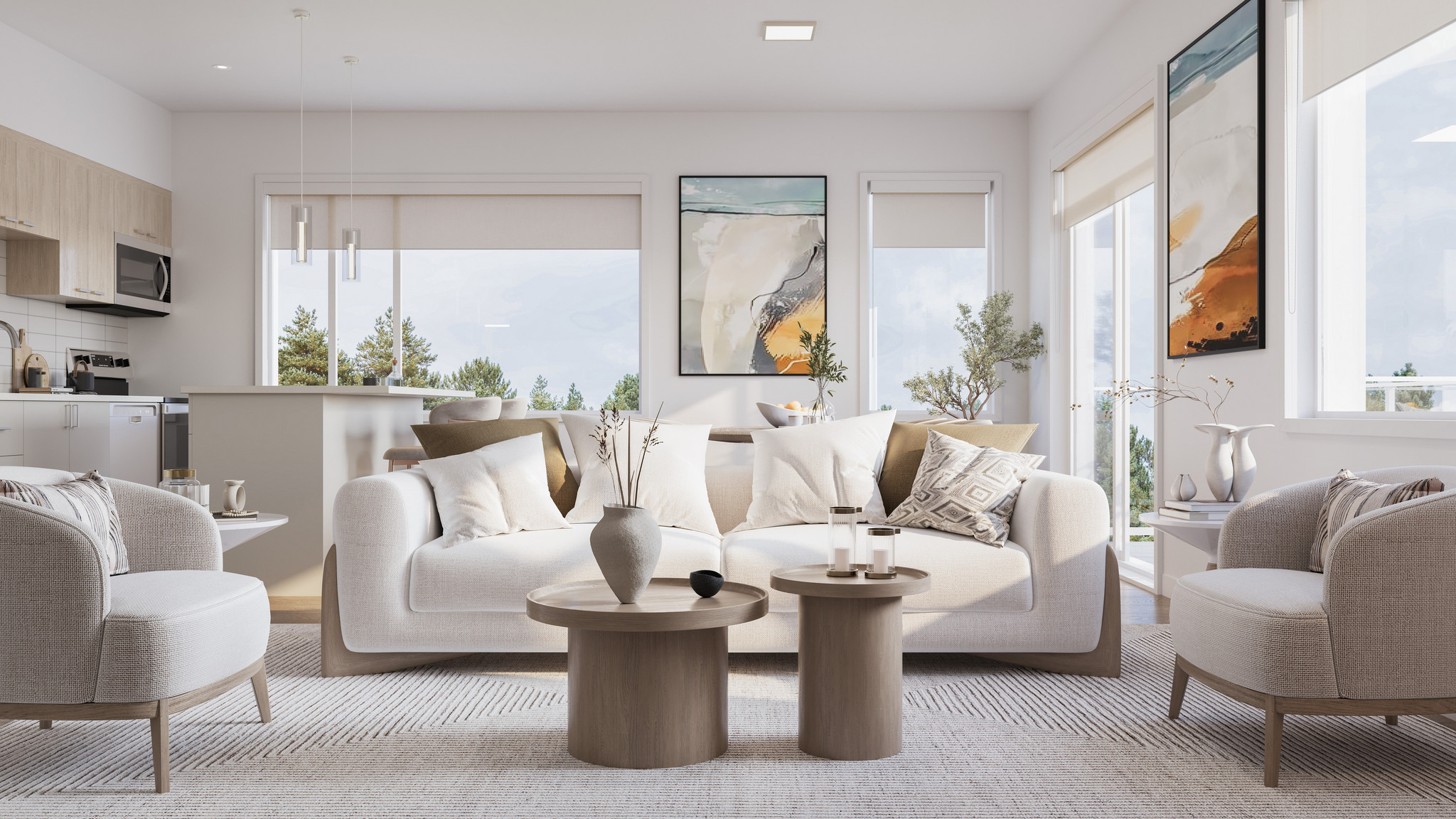 Bravo suite living area