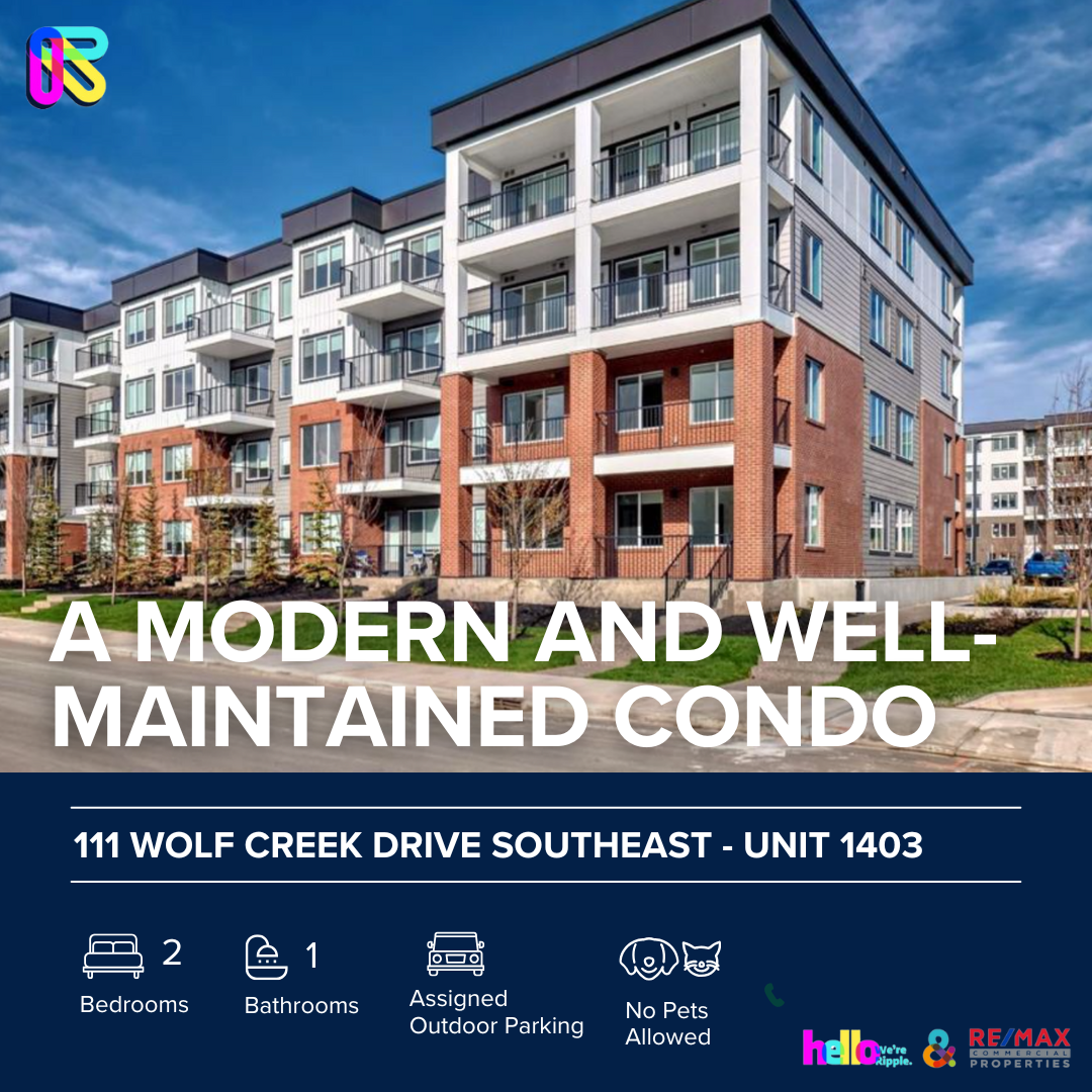 111 Wolf Creek Drive SE (Harlow) - Unit 1403, Calgary - Unit 1403