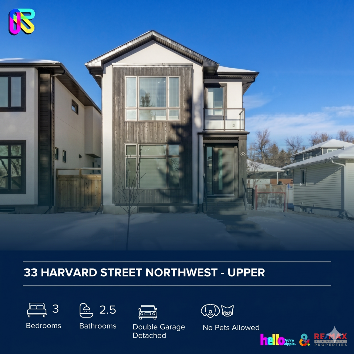 33 Harvard Street NW, Calgary - Upper