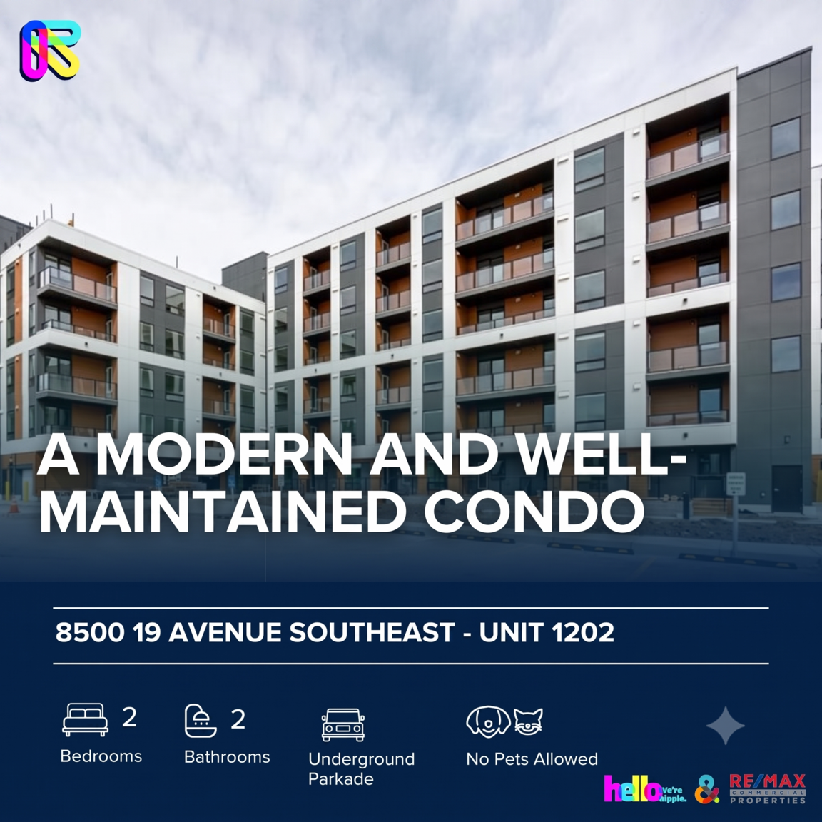 8500 19 Avenue SE (East Hills Crossing) - Unit 1202, Calgary - Unit 1202