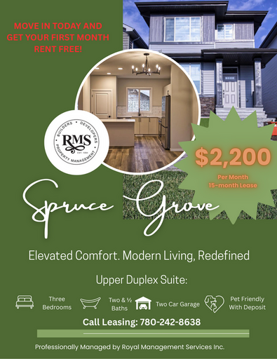 Hunter Place- SPRUCE GROVE