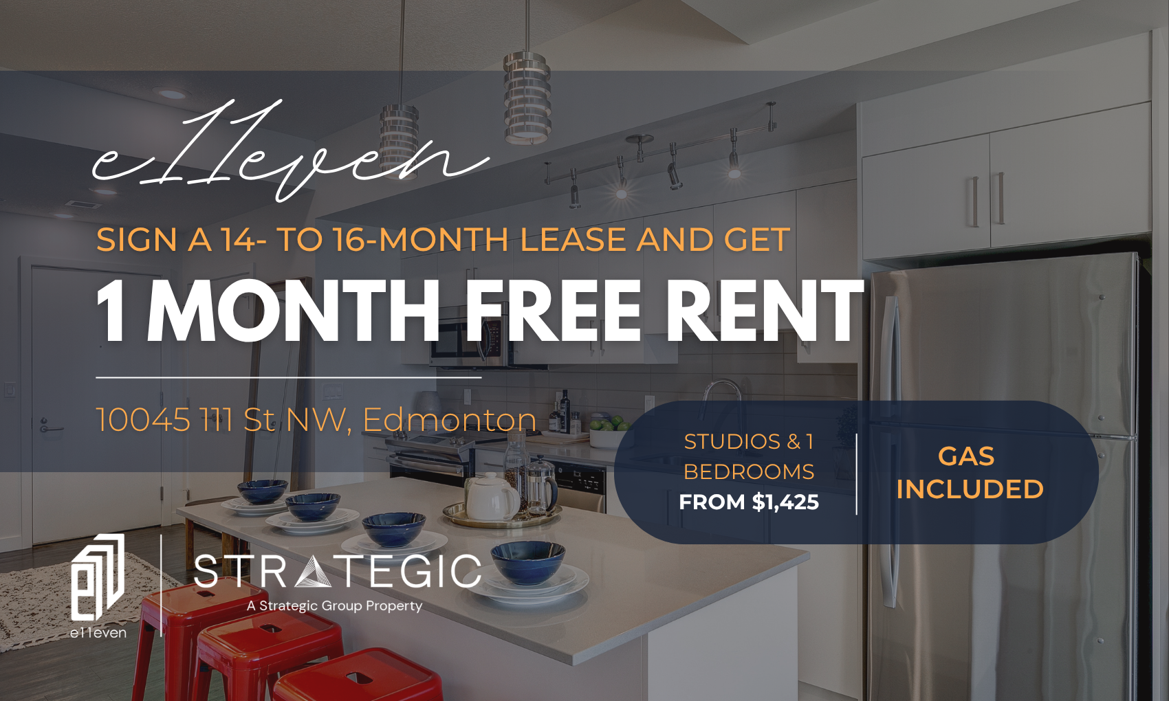 e11even for rent in Edmonton 
