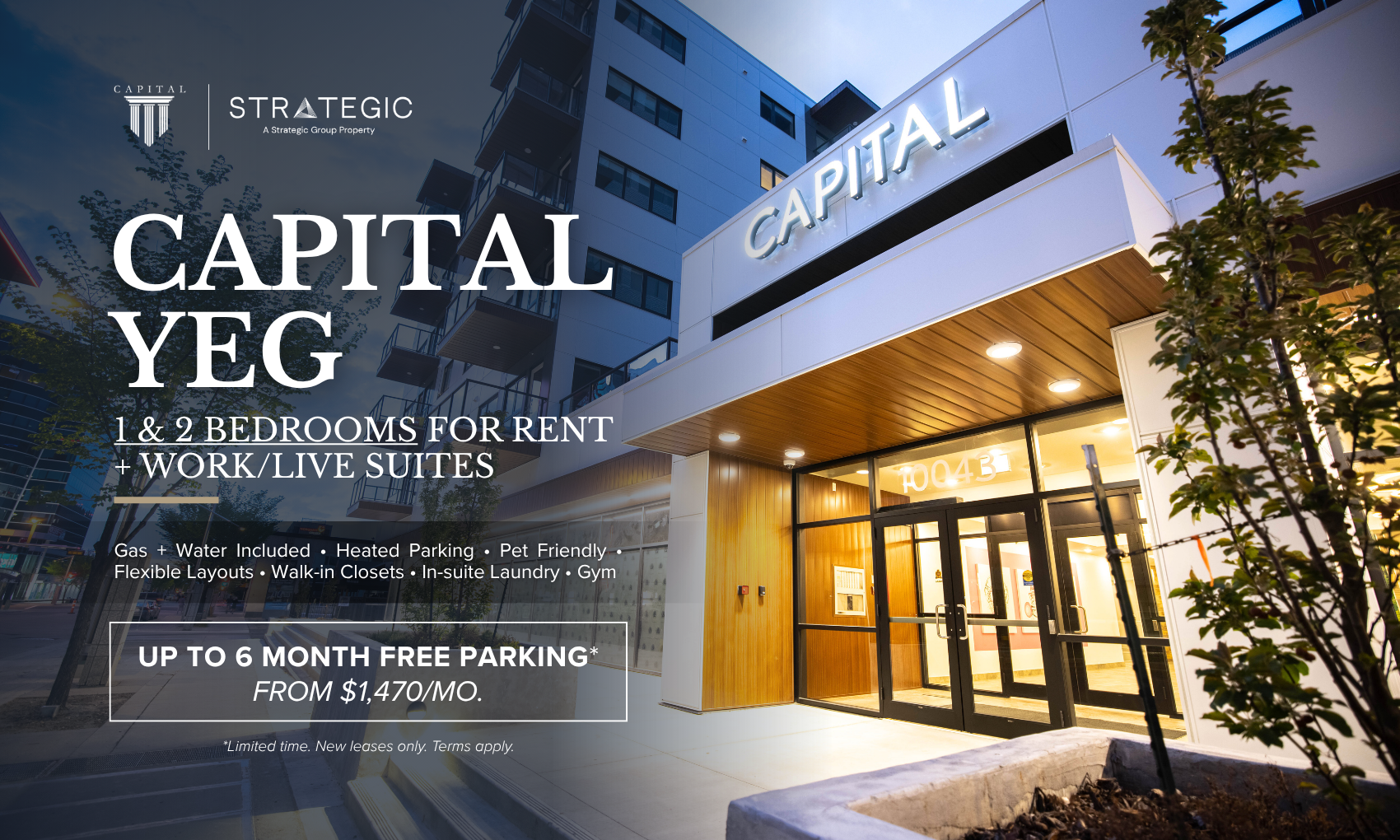 CAPITAL Apartments in Downtown Edmonton 