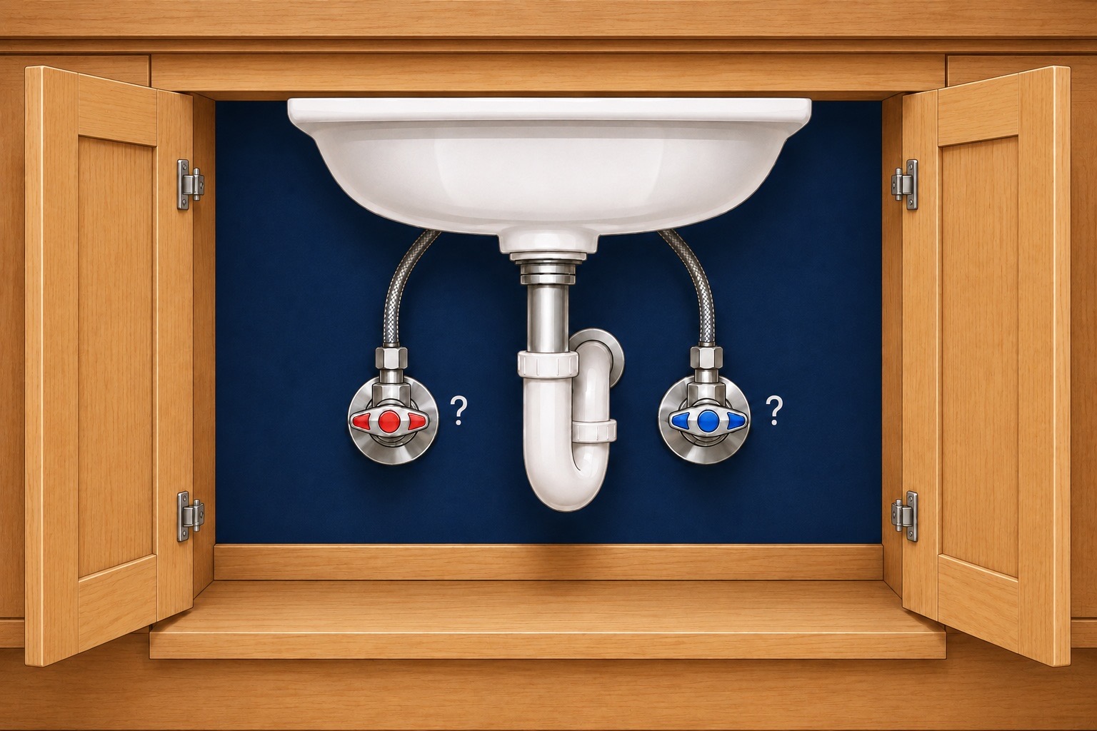 Water Leak - Location of valves