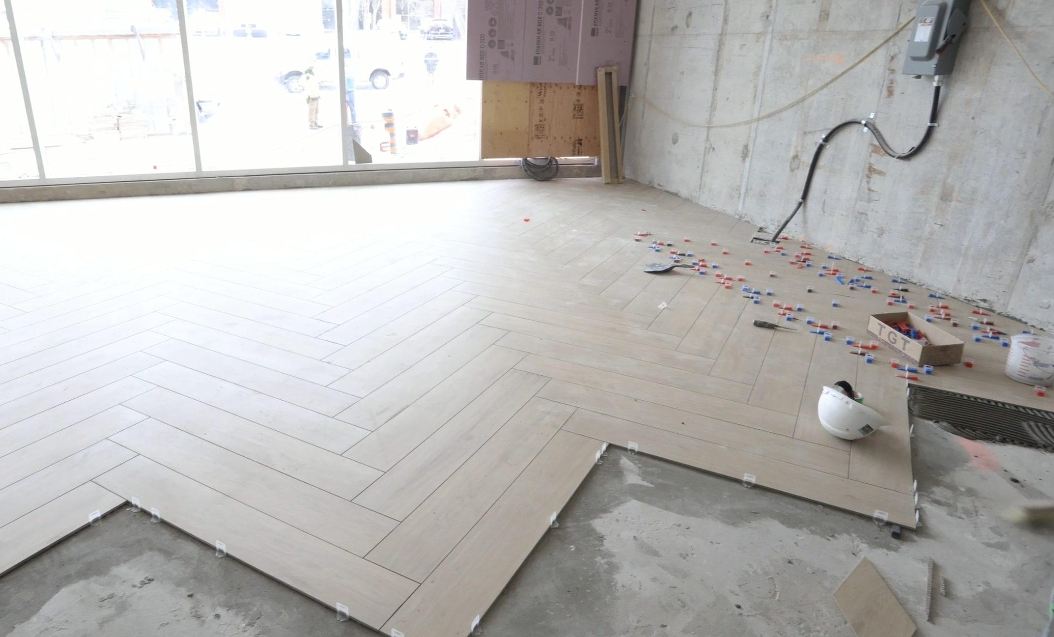 Lower Level Work Underway | TVM