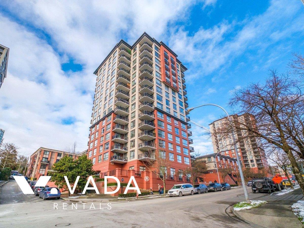 News 1 BR APT Rental 1502-833 Agnes St New Westminster: VADA