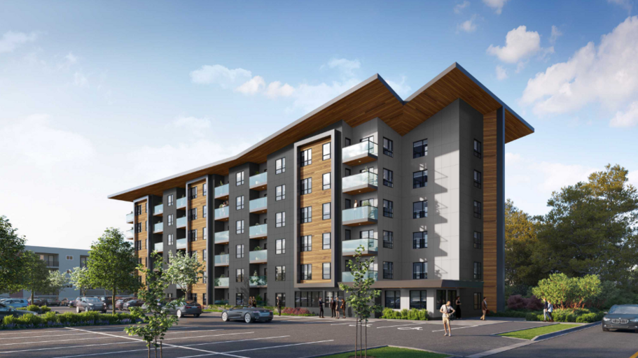 rendering of the hawthorne building